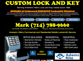 Locksmith in Anaheim : Locksmith Anaheim California