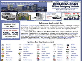 Locksmith in Baltimore : Locksmith Baltimore Maryland